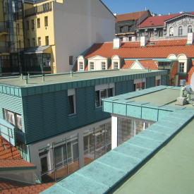 střechy - Praha 1